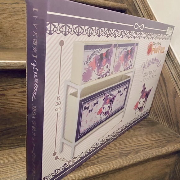 Sanrio Kuromi 3-box Storage Rack - Picture 3 of 5